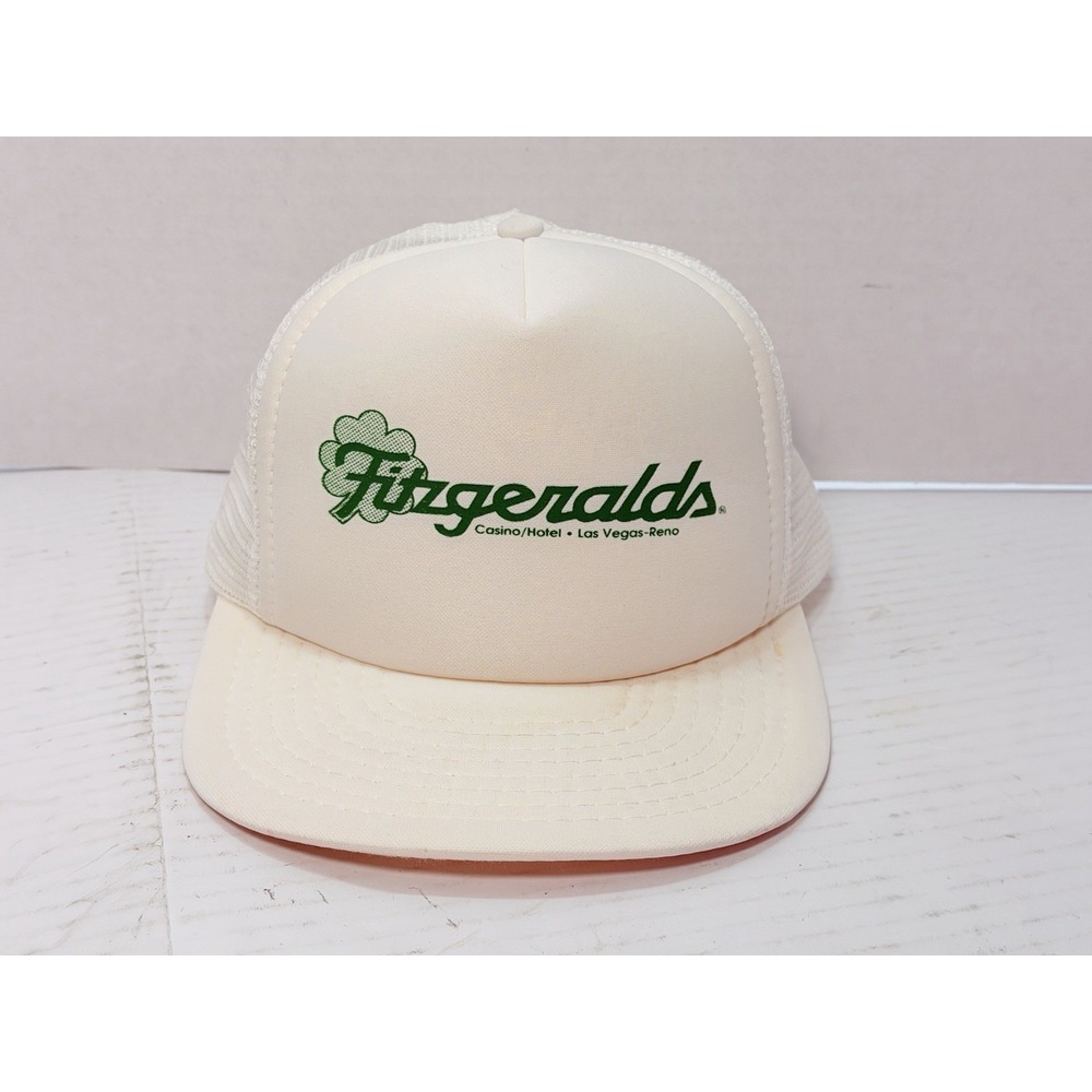 Vintage Fitzgeralds Casino Hotel Las Vegas Reno Trucker Hat Snapback Cap